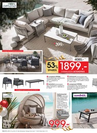 Gartenmöbel Angebot im aktuellen Zurbrüggen Prospekt auf Seite 42