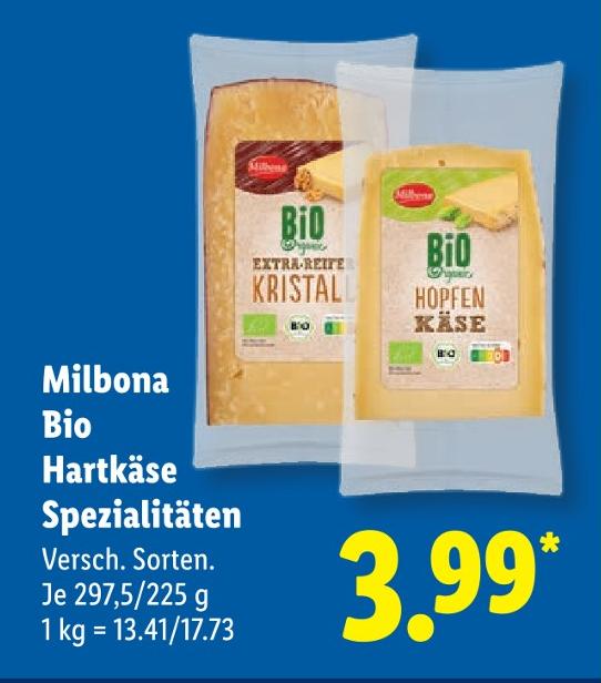 Bio Hartkäse Spezialitäten Extra-Reife Kristall