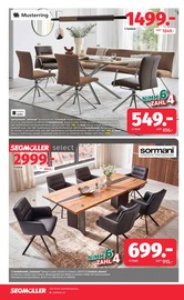 Aktueller Segmüller Prospekt mit Eckbank, "ZUM GLÜCK GIBT’S SEGMÜLLER", Seite 8