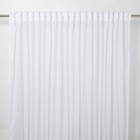 Voilage GoodHome Kymbe blanc L. 280 x H. 260 cm - GoodHome en promo chez Castorama Voilage GoodHome Kymbe blanc L. 280 x H. 260 cm - GoodHome dans le catalogue Castorama