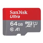 Carte mémoire micro SD 64Go - SANDISK en promo chez Carrefour Carte mémoire micro SD 64Go - SANDISK dans le catalogue Carrefour