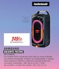 Promo Enceinte Festive à 249,90 € dans le catalogue Blanc Brun à Le Chesnay