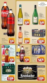 Coca Cola im REWE Prospekt "Dein Markt" mit 28 Seiten (Konstanz)