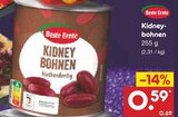 Kidneybohnen Angebote von Beste Ernte bei Netto Marken-Discount Rostock für 0,59 €