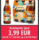 Spezi Angebote von Krombacher bei Nuck Getränke Dresden für 3,99 €