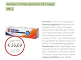 Schmerzgel forte 23,2 mg/g 1 Angebote von Voltaren bei LINDA Partnerapotheke Oldenburg für 26,89 €