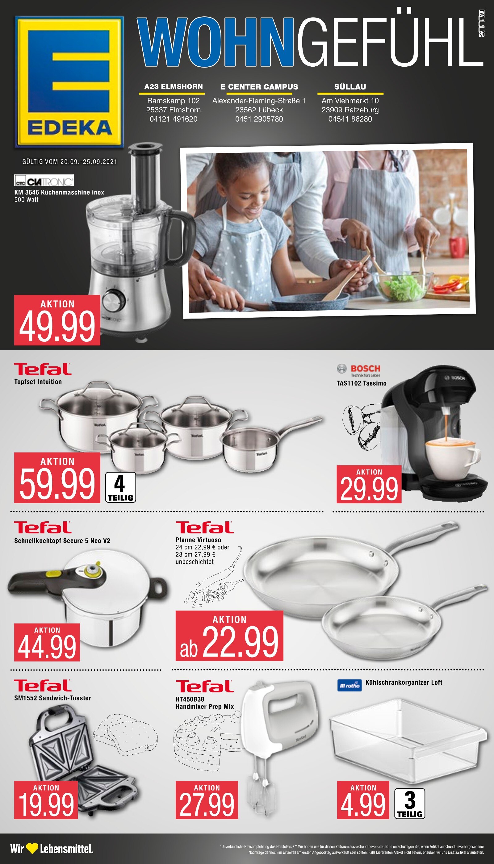 EDEKA Prospekt für Breitenburg mit 4 Seiten EDEKA Prospekt für Breitenburg: "Aktuelle Angebote", 4 Seiten, 20.09.2021 - 25.09.2021