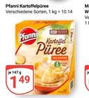 Kartoffelpüree Angebote von Pfanni bei GLOBUS Homburg für 1,49 €