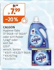 Hygiene-Tabs im Angebot bei Müller in Gera Hygiene-Tabs Angebote von Calgon bei Müller Gera für 7,99 €