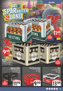 Warsteiner im EDEKA Prospekt "Aktuelle Angebote" mit 24 Seiten (Würselen)