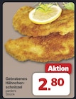 Gebratenes Hähnchenschnitzel für 2,80 € bei famila Nordwest im Angebot Gebratenes Hähnchenschnitzel im aktuellen famila Nordwest Prospekt