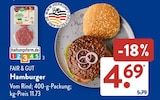 Hamburger bei ALDI SÜD im Hahnstätten Prospekt für 4,69 €