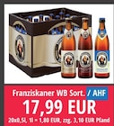 WB Sort. / AHF Angebote von Franziskaner bei Nuck Getränke Freital für 17,99 €