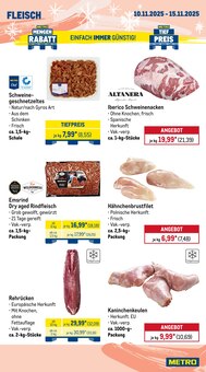 Rindfleisch im METRO Prospekt "Wochenangebote SCO + Charity" mit 26 Seiten (Bochum)