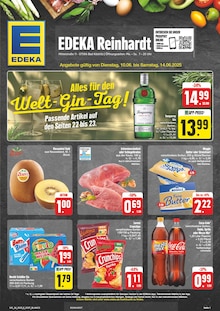 Coca Cola im EDEKA Prospekt "Wir lieben Lebensmittel!" mit 28 Seiten (Gera)