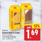 Leibniz Keks'n Cream von Bahlsen für 1,69 € bei EDEKA im Angebot Leibniz Keks'n Cream von Bahlsen im aktuellen EDEKA Prospekt