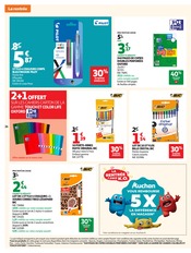 Promos Fournitures Scolaires dans le catalogue "La rentrée à prix K.O." de Auchan Hypermarché Fournitures Scolaires en promo dans le catalogue Auchan Hypermarché à la page 26