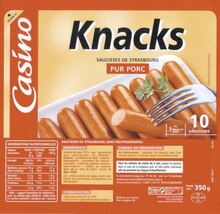 Spar Suresnes - Knacks pur porc Promo Knacks pur porc dans le catalogue Spar "Hissez-haut les belles promos Spar ici !" à Suresnes