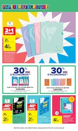Offre Bloc-Note dans le catalogue Carrefour du moment à la page 19