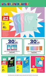 Promos Bloc-Note dans le catalogue "L'ÉTÉ À LA PLAGE, LA RENTRÉE À LA PAGE." de Carrefour à la page 19 Promos Bloc-Note dans le catalogue "L'ÉTÉ À LA PLAGE, LA RENTRÉE À LA PAGE." de Carrefour à la page 19