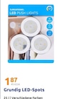 LED-Spots von Grundig im aktuellen Action Prospekt für 1,87 €