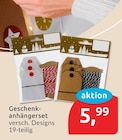 Geschenkanhängerset für 5,99 € bei budni im Angebot Geschenkanhängerset im aktuellen budni Prospekt