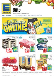 EDEKA Prospekt für Weimar mit 38 Seiten EDEKA Prospekt für Weimar: "Wir lieben Lebensmittel!", 38 Seiten, 27.07.2026 - 01.08.2026