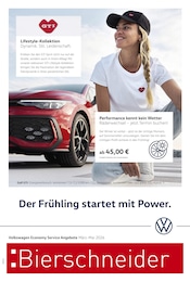 Aktueller Volkswagen Prospekt mit Strümpfe, "Der Frühling startet mit Power", Seite 1