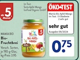 Bio-Fruchtbrei von MAMIA BIO im aktuellen ALDI SÜD Prospekt für 0,75 €