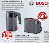 Wasserkocher TWK2M163 von BOSCH für 34,99 € bei V-Markt im Angebot Wasserkocher TWK2M163 von BOSCH im aktuellen V-Markt Prospekt