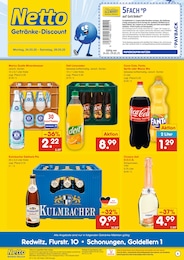 Netto Marken-Discount Prospekt für Schweinfurt mit 2 Seiten Netto Marken-Discount Prospekt für Schweinfurt: "DER ORT, AN DEM DU IMMER AUSGEZEICHNETE PREISE FINDEST.", 2 Seiten, 24.03.2025 - 29.03.2025