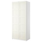Schrank mit 2 Türen weiß/weiß 100x60x236 cm Angebote von PAX / BERGSBO bei IKEA Willich für 240,00 €