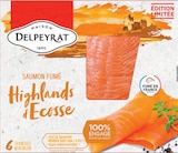Saumon fumé highlands d'écosse - DELPEYRAT à 6,25 € dans le catalogue Netto