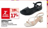 SANDALE FEMME - INEXTENSO dans le catalogue Auchan Hypermarché