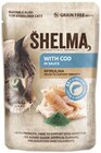 Katzennahrung von Shelma für 0,49 € bei REWE im Angebot Katzennahrung von Shelma im aktuellen REWE Prospekt