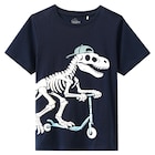 Aktuelles Jungen T-Shirt mit Dino-Motiven Angebot bei Ernstings family in Mannheim ab 6,99 €