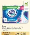 Wisch & Weg Küchentücher Angebote von Zewa bei Metro Bremerhaven für 2,96 €