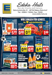 EDEKA Prospekt für Reken mit 24 Seiten EDEKA Prospekt für Reken: "Aktuelle Angebote", 24 Seiten, 22.06.2026 - 27.06.2026