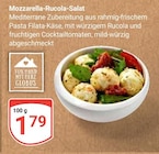 Aktuelle Mozzarella Angebote bei GLOBUS in Bochum Aktuelles Mozzarella-Rucola-Salat Angebot bei GLOBUS in Bochum ab 1,79 €