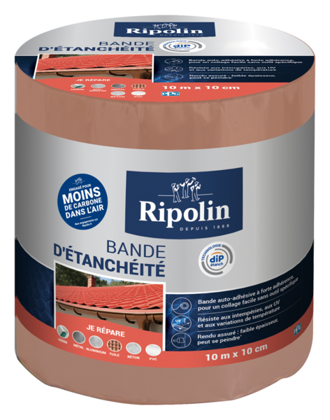 Bande d'étanchéité terre cuite