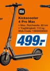 Kickscooter 4 Pro Max Angebote von xiaomi bei expert Wolfsburg für 499,00 €