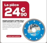 Disque Diamant Carrelage & Grès Cerame Ø 125 x 22,23 MM dans le catalogue Gedimat