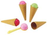 Bazarland Coarraze - Promo Set 4 cornets de glace Promo Set 4 cornets de glace à 3,49 € dans le catalogue Bazarland à Coarraze