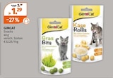 Snacks Angebote von GIMCAT bei Müller Oberhausen für 1,29 €