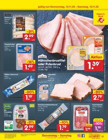 Wurst im aktuellen Netto Marken-Discount Prospekt (Potsdam) Wurst im Netto Marken-Discount Prospekt "Aktuelle Angebote" mit 63 Seiten (Potsdam)