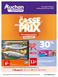 Offre Poisson dans le catalogue Auchan Supermarché du moment à la page 1