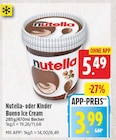 Ice Cream Angebote von Nutella bei nah und gut Bad Oeynhausen für 3,99 €