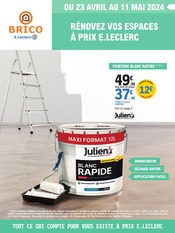 Catalogue Supermarchés E.Leclerc en cours à Salins et alentours, "Brico : rénovez vos espaces à prix E.Leclerc", 12 pages, 23/04/2024 - 11/05/2024