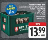 Münchner im Angebot bei E center in Zwickau Münchner Angebote von Spaten bei E center Zwickau für 13,99 €