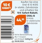 iO Kids im Müller Prospekt iO Kids von Oral-B im aktuellen Müller Prospekt für 44,95 €